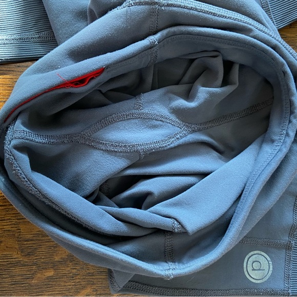 PURE BARRE BY SPLITS 59 GRAY LEG WARMER RIBBED LEGGINGS - Picture 13 of 16